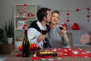 fiesta temática de San Valentín